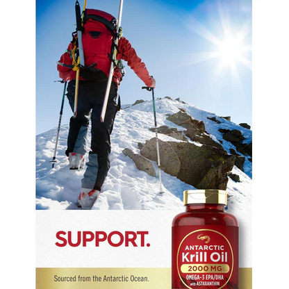 Carlyle Nutritionals Antarctic Krill Oil 2000mg per serving | 120 Softgels