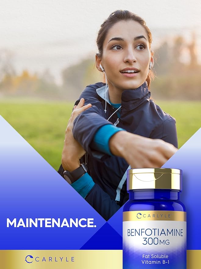 Carlyle Nutritionals Benfotiamine 300mg | 90 Capsules