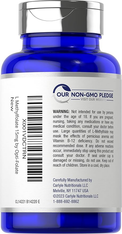 Opti-Folate L-Methylfolate 15mg | 60 Capsules