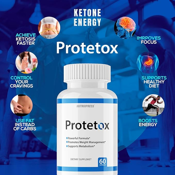 sigma times Protetox Powerful Weight Management Dietary Supplement - 60 Capsules
