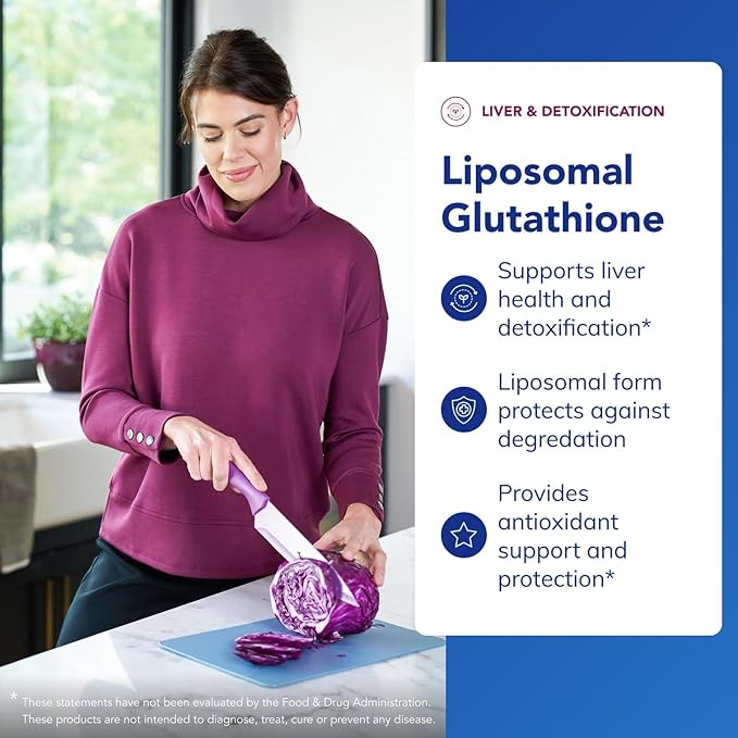 Pure Encapsulations Liposomal Glutathione 60 Softgel Capsules – Gluten-Free & Non-GMO