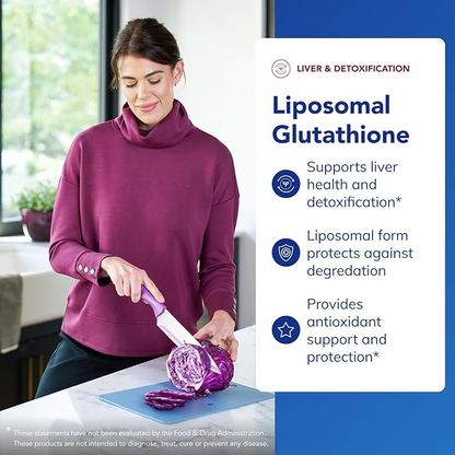 Pure Encapsulations Liposomal Glutathione 60 Softgel Capsules – Gluten-Free & Non-GMO