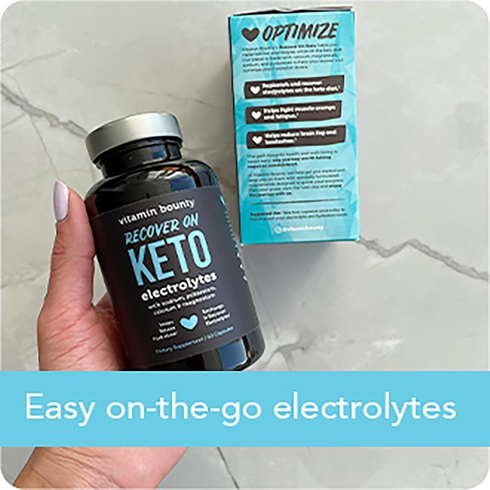 Vitamin Bounty Recover on Keto – Electrolytes for Hydration & Recovery