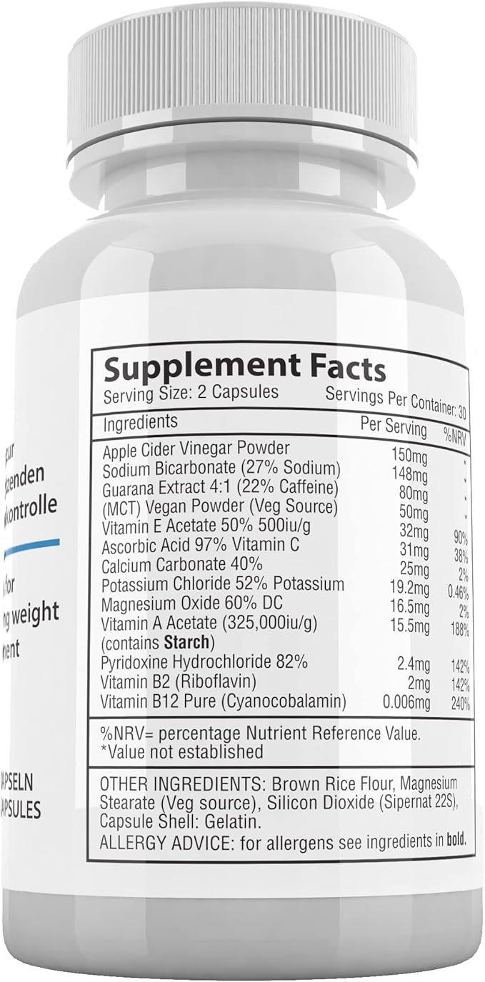 Supplement Paradise Weight Management Support Capsules - 60 Capsules