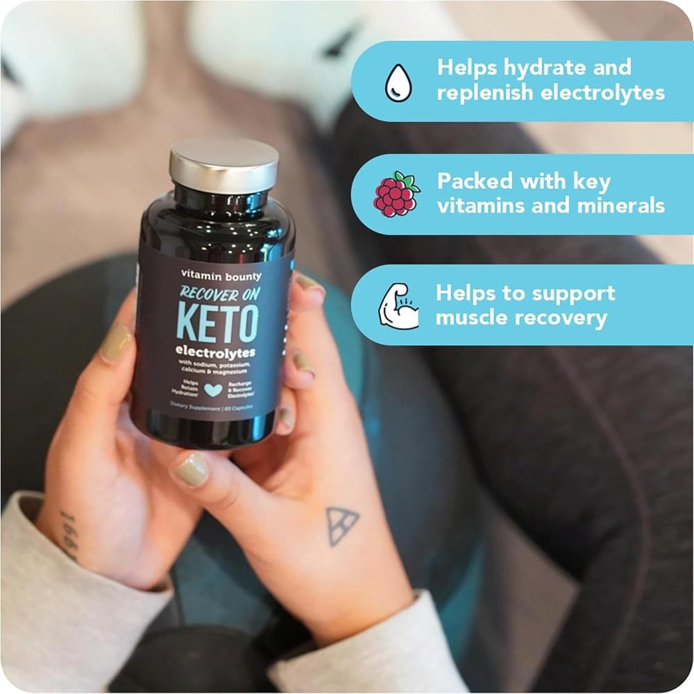 Vitamin Bounty Recover on Keto – Electrolytes for Hydration & Recovery