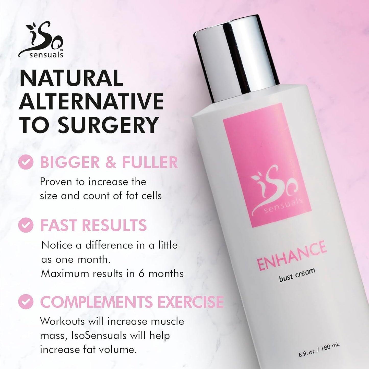 IsoSensuals Enhance Breast & Butt Enhancement Cream