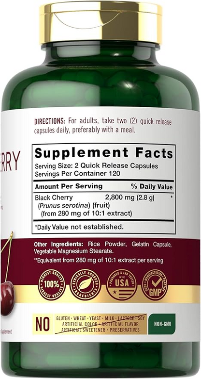 Carlyle Nutritionals Black Cherry 2800 240 Capsules