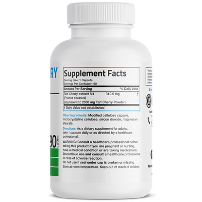 Bronson Vitamins Tart Cherry Extract - 2,500 Mg 90 Caps