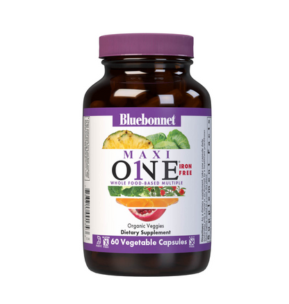 Bluebonnet Nutrition Maxi One Whole Food-Based Multiple (iron-Free) 30 Caps