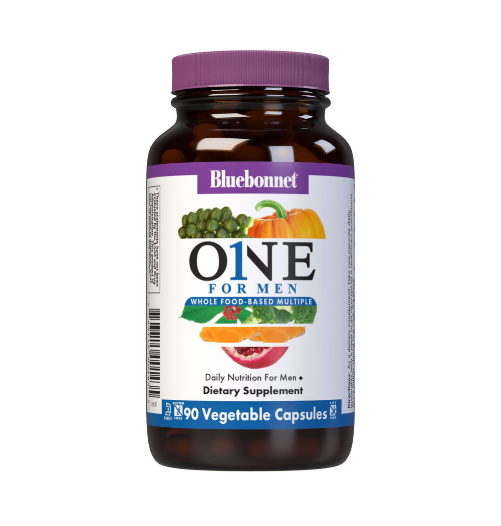 Bluebonnet Nutrition One for Men Whole Food-Based Multiple 30 Caps