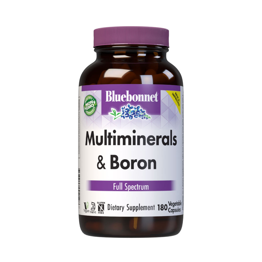 Bluebonnet Nutrition Multiminerals & Boron 90 Caps