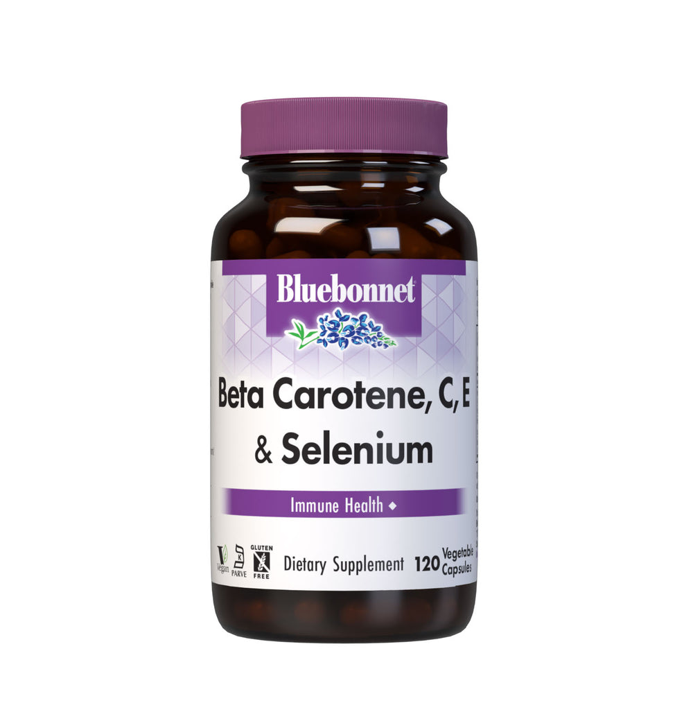 Bluebonnet Nutrition Beta Carotene, C, E and Selenium 60 Caps