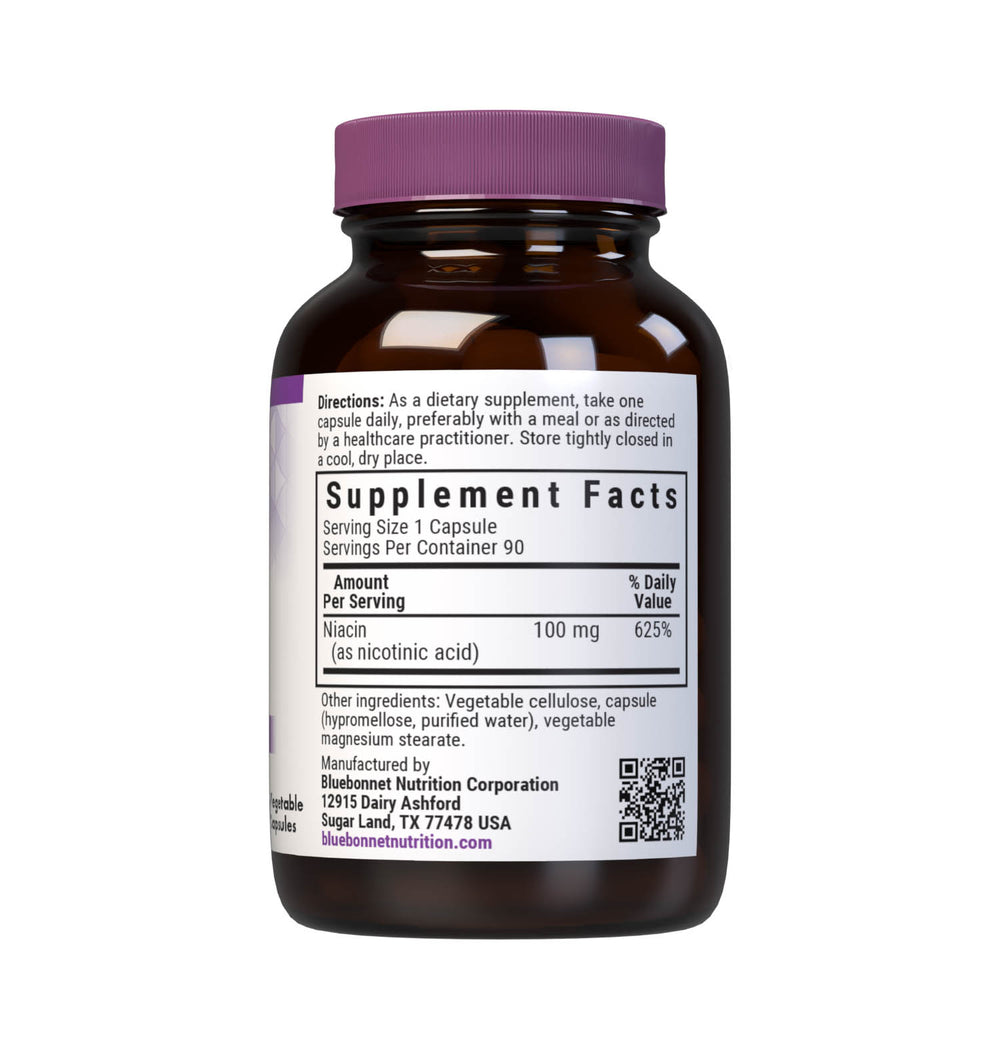 Bluebonnet Nutrition Niacin 100 Mg 90 Caps