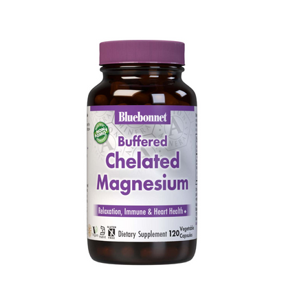 Bluebonnet Nutrition Albion Buffered Chelated Magnesium 60 Caps