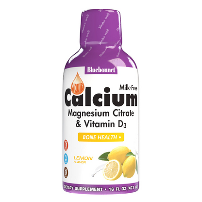 Bluebonnet Nutrition Liquid Calcium Magnesium Citrate & Vitamin D3 473ml