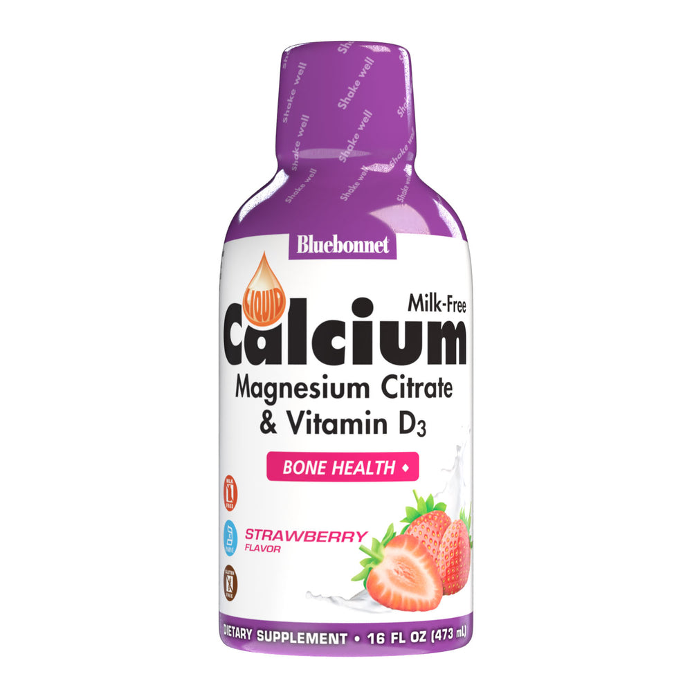 Bluebonnet Nutrition Liquid Calcium Magnesium Citrate & Vitamin D3 473ml