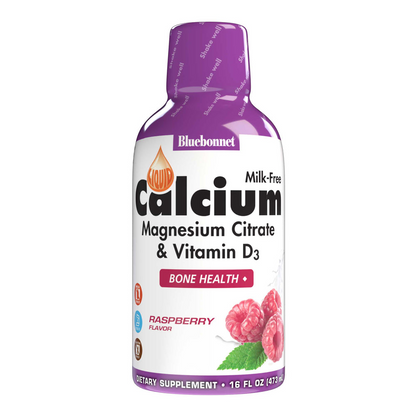 Bluebonnet Nutrition Liquid Calcium Magnesium Citrate & Vitamin D3 473ml