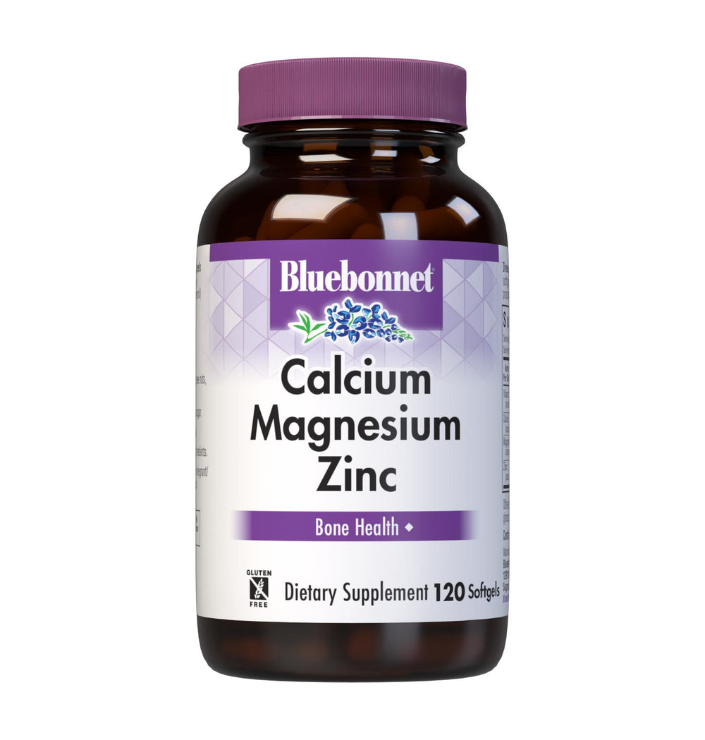 Bluebonnet Nutrition Ccalcium Magnesium Zinc & Vitamin D3 60 Softgels