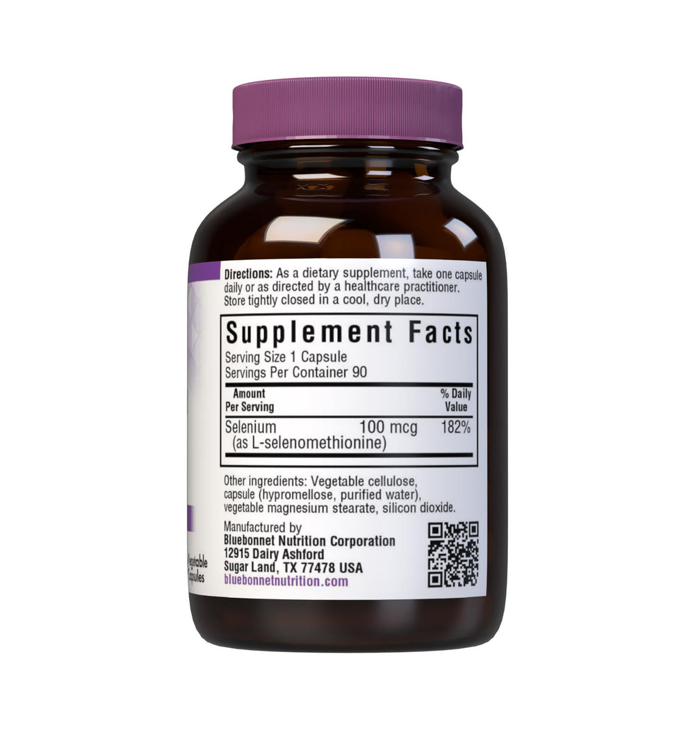 Bluebonnet Nutrition Selenium 100 Mcg 90 Caps