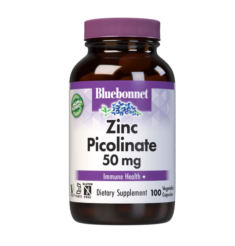 Bluebonnet Nutrition Zinc Picolinate 50 Mg 50 Caps