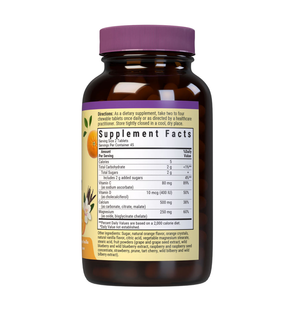 Bluebonnet Nutrition Earthsweet Chewables Calcium Magnesium & Vitamin D3 90 Tabs