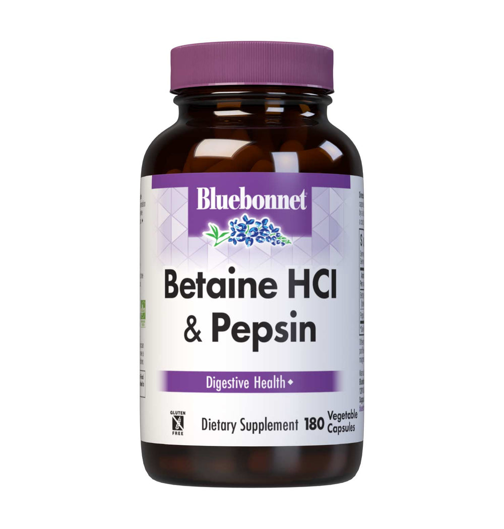 Bluebonnet Nutrition Betaine Hci & Pepsin Digestive Enzyme 90 Caps