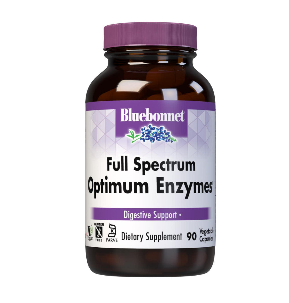 Bluebonnet Nutrition Full Spectrum Optimum Enzymes Digestive Enzyme 60 Caps