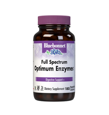 Bluebonnet Nutrition Full Spectrum Optimum Enzymes Digestive Enzyme 60 Caps
