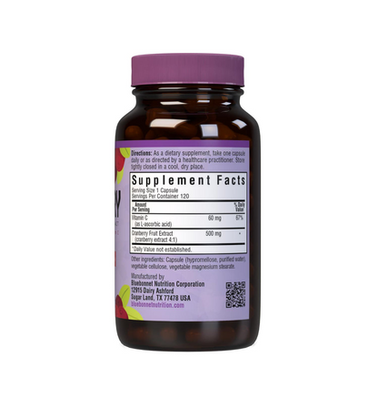 Bluebonnet Nutrition Cranberry Fruit Extract 120 Caps