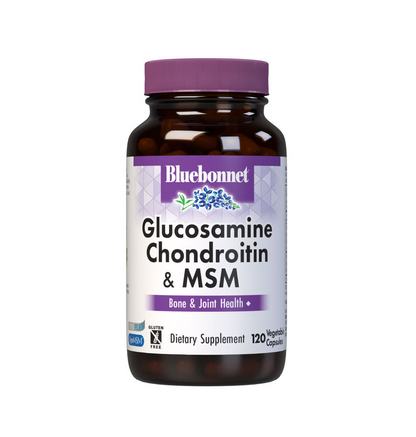 Bluebonnet Nutrition Glucosamine Chondroitin & Msm 60 Caps