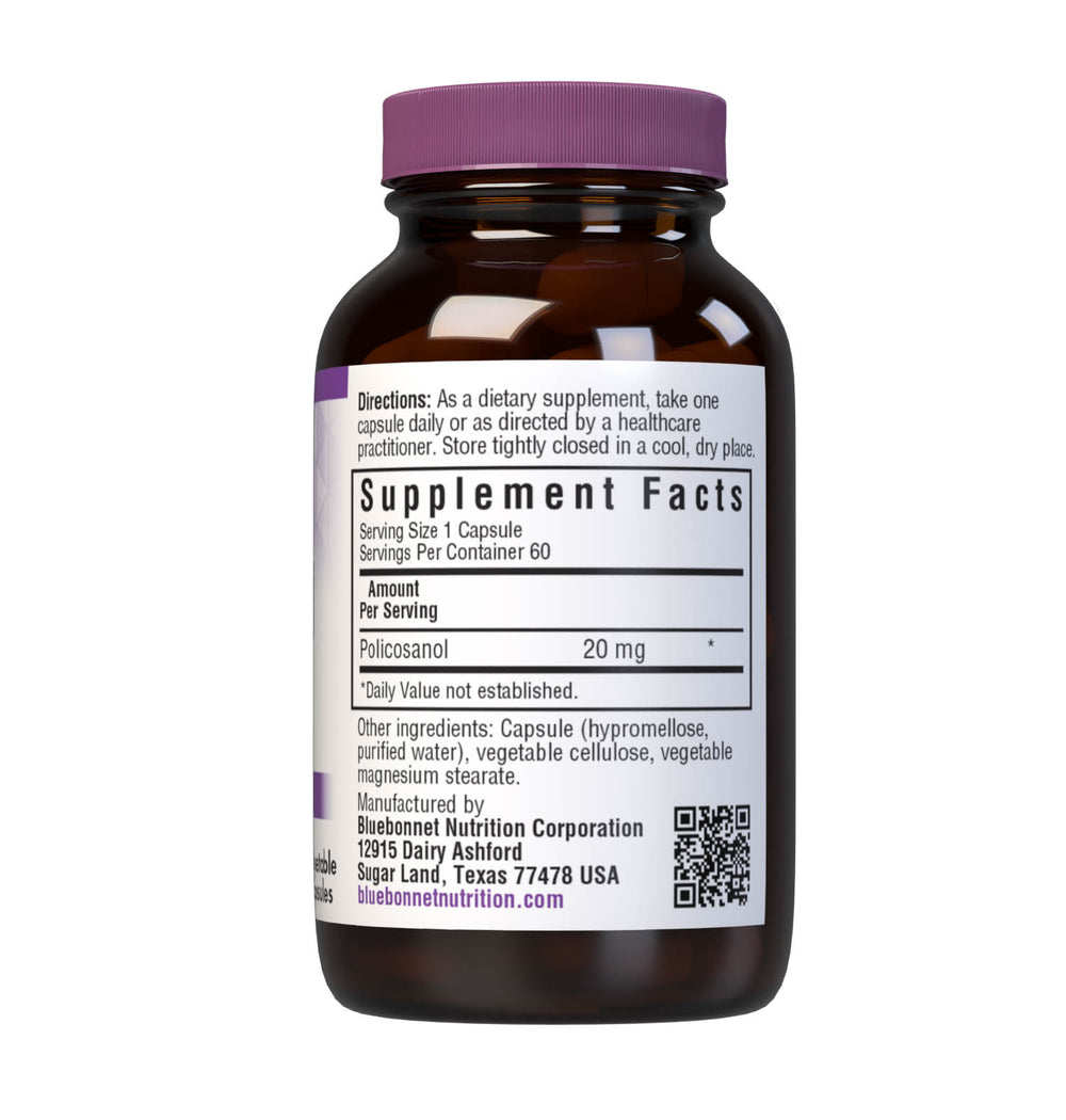 Bluebonnet Nutrition Policosanol 20 Mg 60 Caps