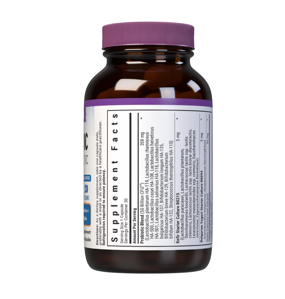 Bluebonnet Nutrition Probiotic & Prebiotic 50 Billion 30 Caps