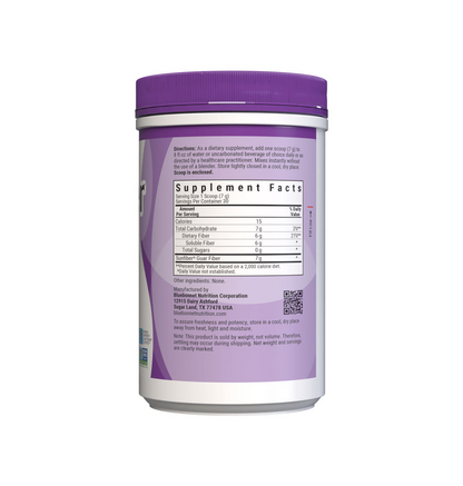 Bluebonnet Nutrition Sunfiber Prebiotic Soluble Fiber 210g