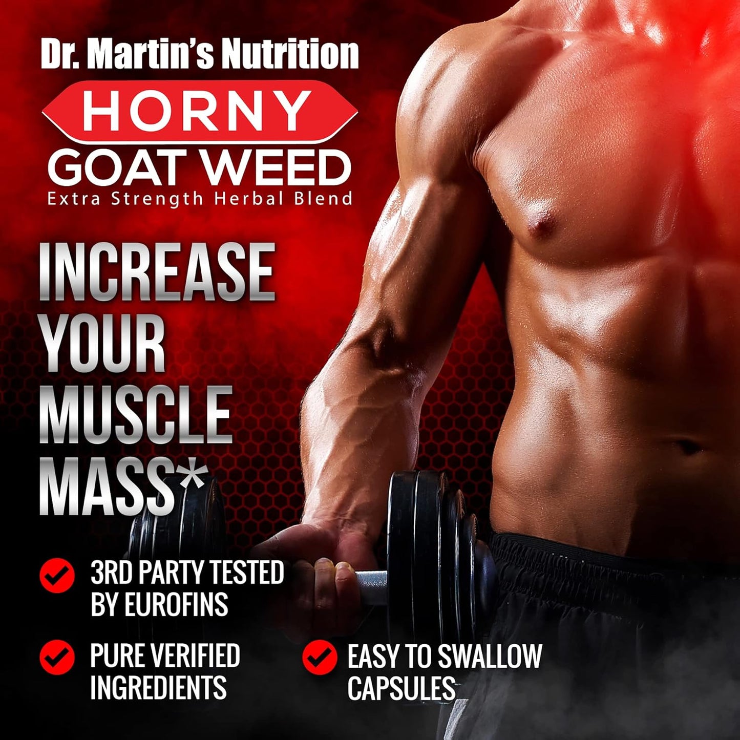 Super Strength 1590mg Horny Goat Weed