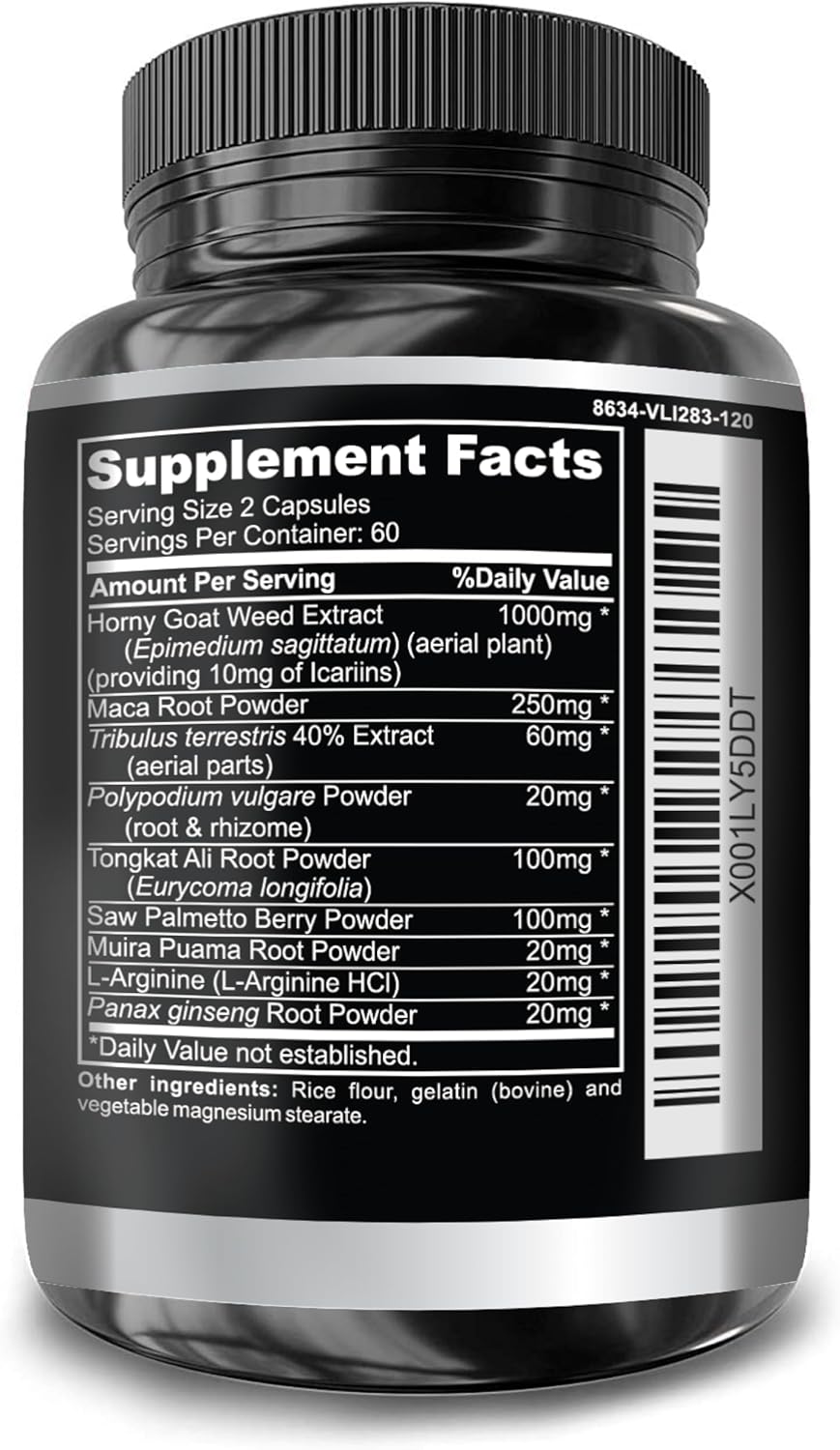 Super Strength 1590mg Horny Goat Weed