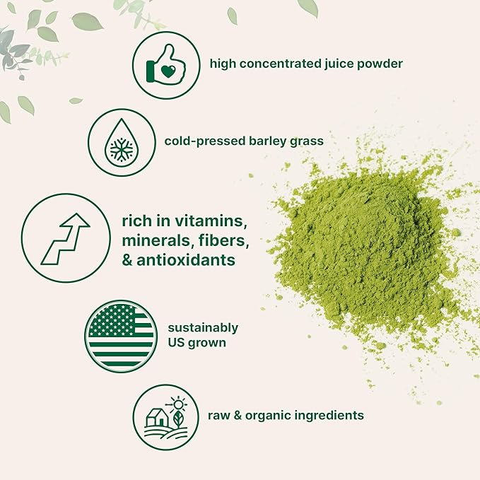 Deal Supplement  Organic Barley Grass Juice Powder, 10oz