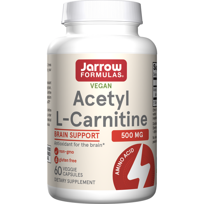 Jarrow Formulas Acetyl L-Carnitine 500 Mg 60 Caps