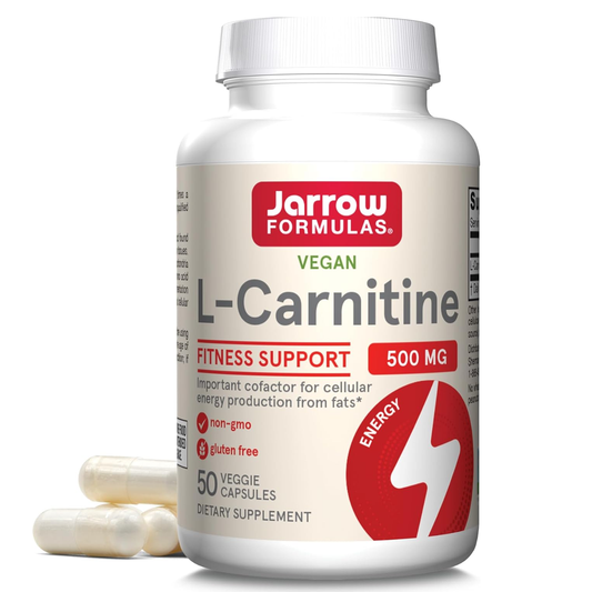 Jarrow Formulas Acetyl L-Carnitine 500mg  Brain & Nerve Support