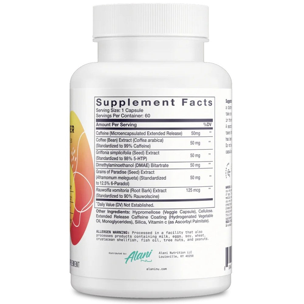 Alani Nu Fat Burner Capsules – Metabolism Booster | 60-Day Supply