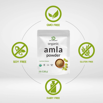 Deal Supplement Organic Indian Amla Powder, 3lbs