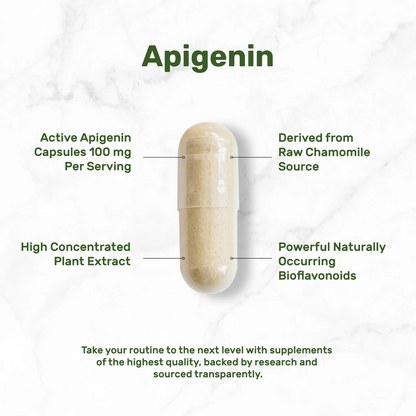Deal Supplement Apigenin, 100mg Per Serving, 240 Capsules