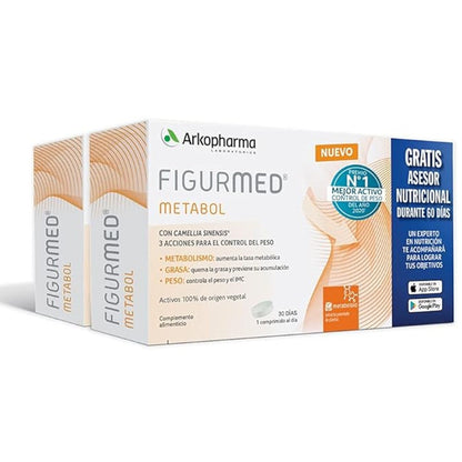 Arkopharma Figurmed Metabol – 3-Step Formula for Metabolism & Fat Management