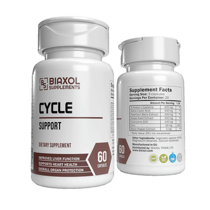 Biaxol Supplements Cycle Support 60 Caps