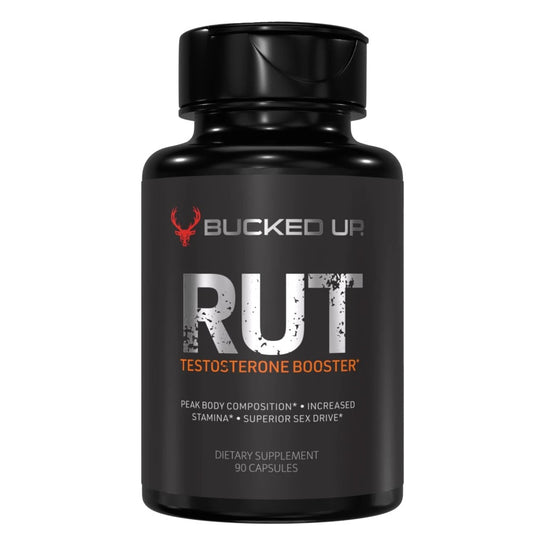 Bucked Up RUT Testosterone Booster - Peak Body Composition, Stamina & Superior Sex Drive - All-Natural Formula - 90 Capsules - DAS Labs Dietary Supplement