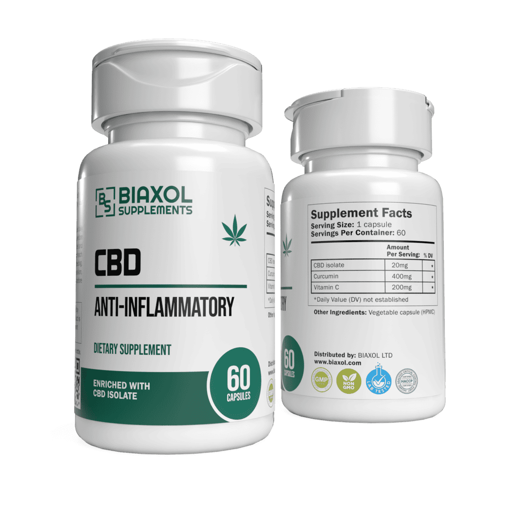 Biaxol Supplements Cbd 60 Caps