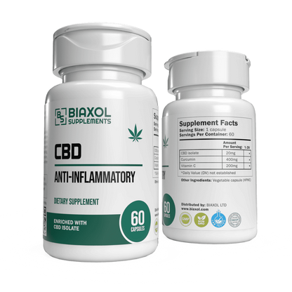 Biaxol Supplements Cbd 60 Caps