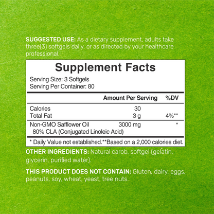 Deal Supplement CLA 3000mg, 240 Softgels