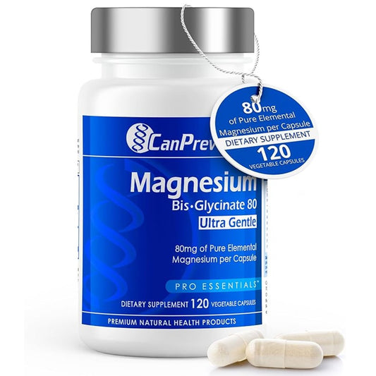 CanPrev Magnesium Bis-Glycinate 80 Ultra Gentle