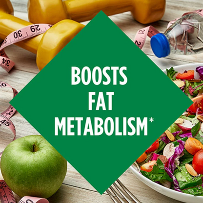 Nature's Bounty Advanced Metabolism Booster - Plant-Based Actives for Healthy Metabolism & Fat Los