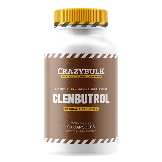 CrazyBulk Clenbutrol – Natural Cutting & Lean Muscle Supplement | 90 Capsules